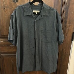Men's Blue Checkered Shirt